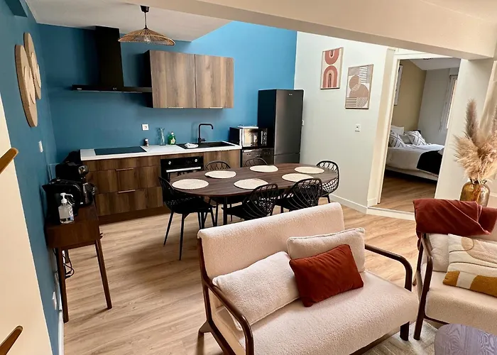 公寓 Les Cyclades - Gare - 6 Pers *